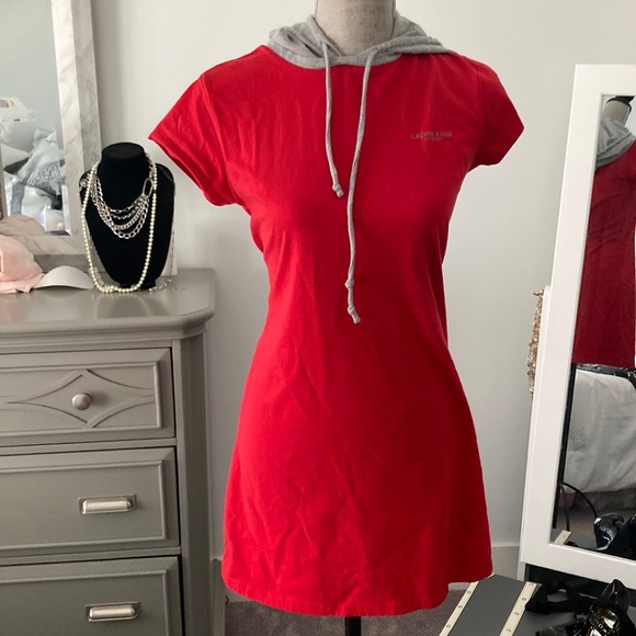 Calvin Klein Jeans Dresses & Skirts - Calvin Klein dress with hoodie